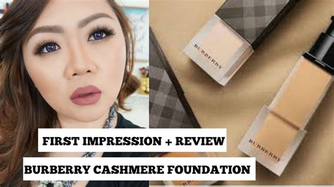 burberry beauty foundation review